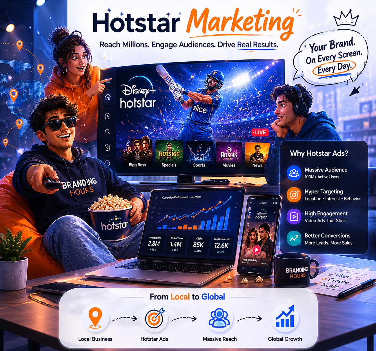 Hotstar Marketing & OTT Advertising